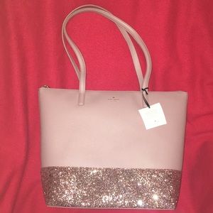 NWT kate spade Large Pink Bag greta court